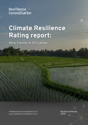 Climate Resilience Rating Report _ Rice Farms in Sri Lanka (coverpage)